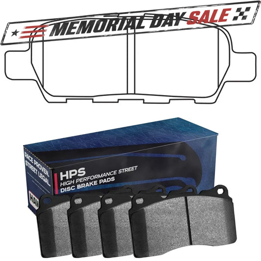 Hawk Performance HPS Street Rear Brake Pads | Multiple Fitments (HB600F.539)