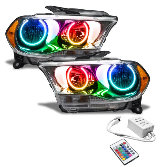 Oracle 11-13 Dodge Durango SMD HL Halogen Chrome ColorSHIFT | Durango (7101-504)