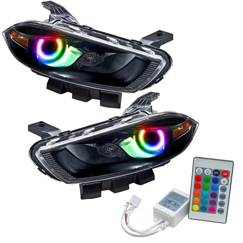 Oracle Black SMD HL Headlights | Dodge Dart (12-16) (7142-504)