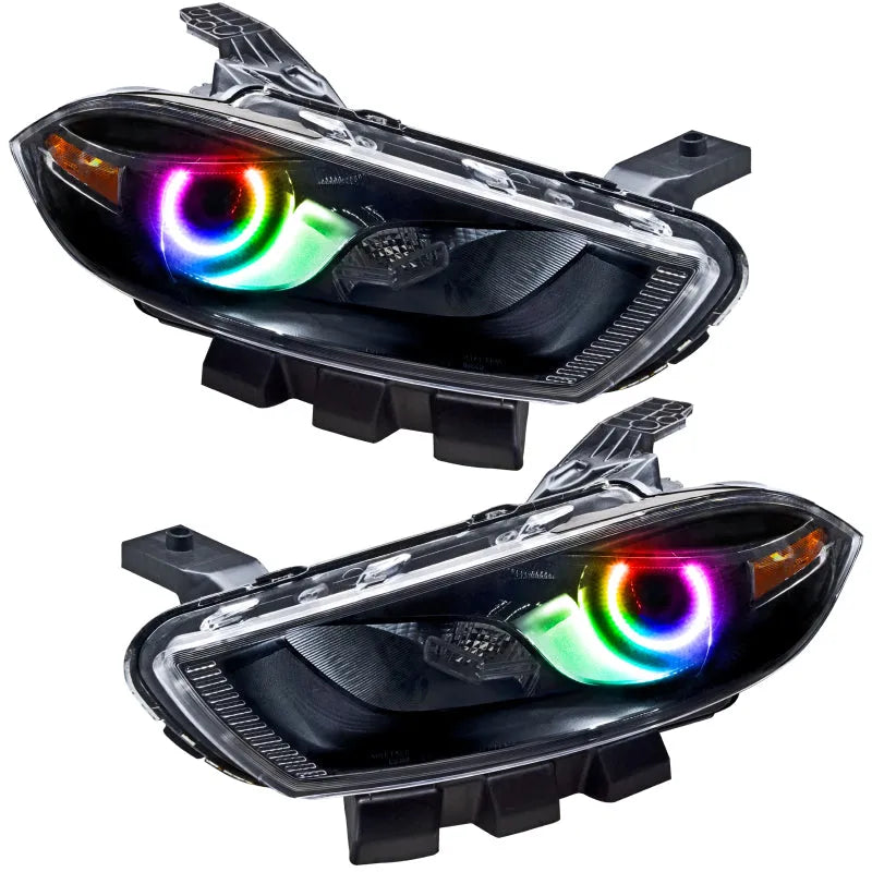 Oracle Black SMD HL Headlights | Dodge Dart (12-16) (7142-504)