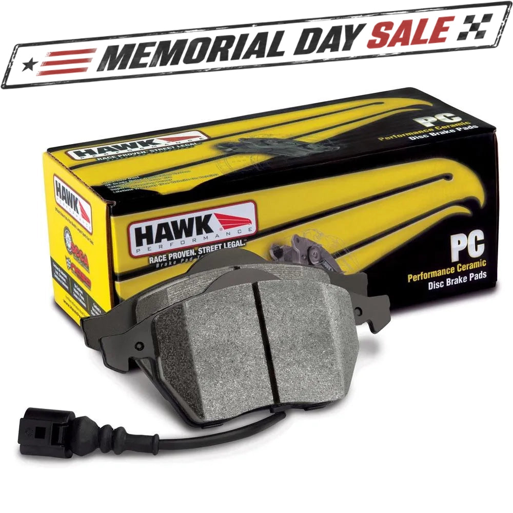 Hawk Performance Ceramic Street Front Brake Pads | Multiple Fitments (HB609Z.572)