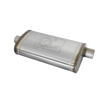 aFe MACH Force-Xp Muffler 3 IN ID Center/Offset x 11 IN W x 5 IN H x 22 IN L - Oval Body