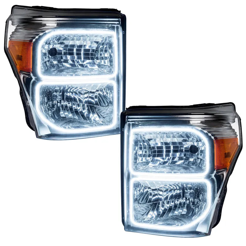Oracle White LED HL Headlights | Ford F250/350 (11-16) (8158-001)