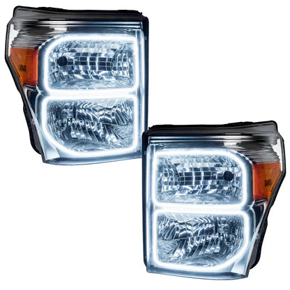 Oracle White LED HL Headlights | Ford F250/350 (11-16) (8158-001)