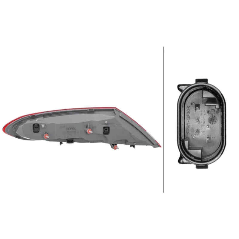 Hella 17-18 Mercedes C300 R Outer Tail Light | C-Class Br205 (15-23) (011786241)