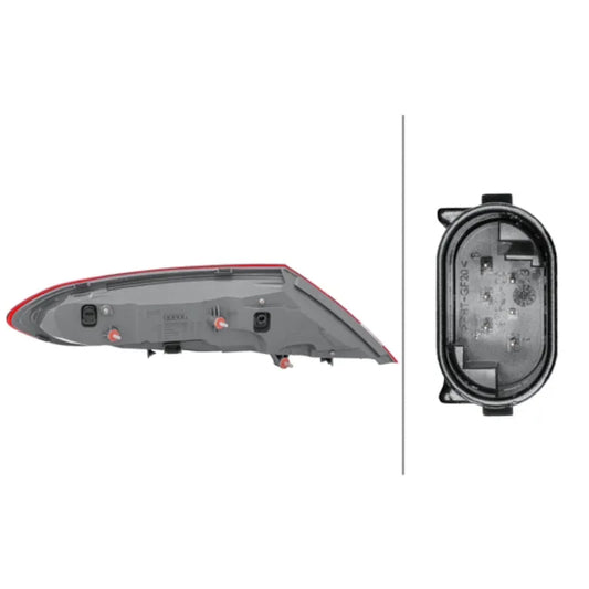 Hella 17-18 Mercedes C300 R Outer Tail Light | C-Class Br205 (15-23) (011786241)