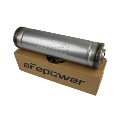 aFe MACH Force-Xp Muffler 2-1/2 IN ID Center/Center x 5 IN Dia. x 18 IN L - Round Body