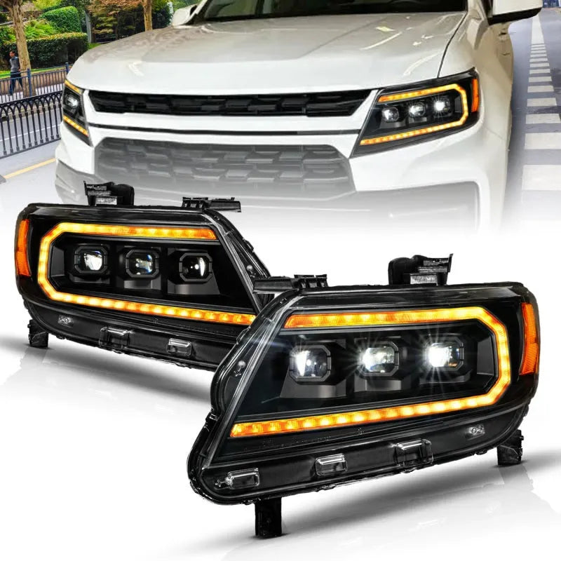 ANZO 15-22 Chevy Colorado LED Headlights | Chevy Colorado (12-26) (111641)