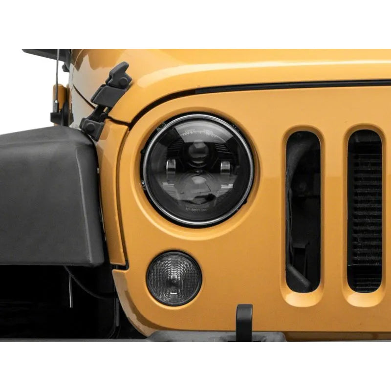 Raxiom 07-18 Jeep Wrangler JK 7-In LED Headlights | Blk Housing (J154695)