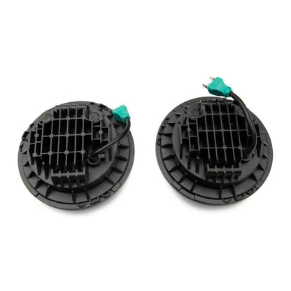 Raxiom 07-18 Jeep Wrangler JK 7-In LED Headlights | Blk Housing (J154695)