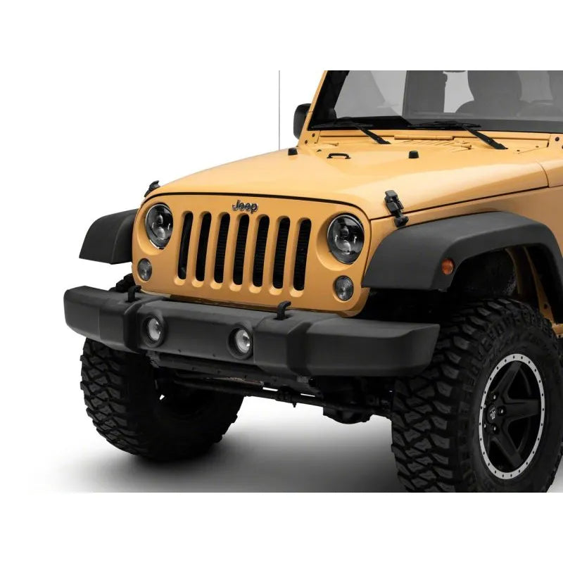 Raxiom 07-18 Jeep Wrangler JK 7-In LED Headlights | Blk Housing (J154695)