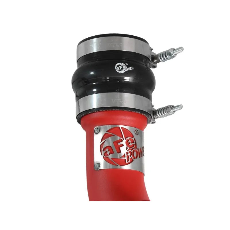 aFe BladeRunner 3in Red Intercooler Tube Hot Side | Dodge Ram 2500/3500 (10) (46-20138-R)