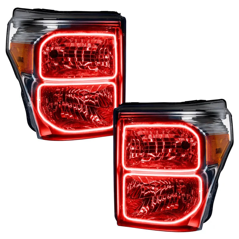 Oracle 11-16 Ford F250/350 LED HL - ColorSHIFT | F-250/350 Super Duty (8158-330)