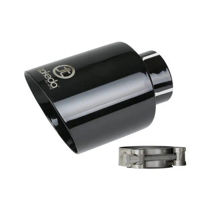 aFe Takeda Universal Exhaust Tip 2-1/2 IN Inlet x 4-1/2 IN Outlet x 7 IN L- Black