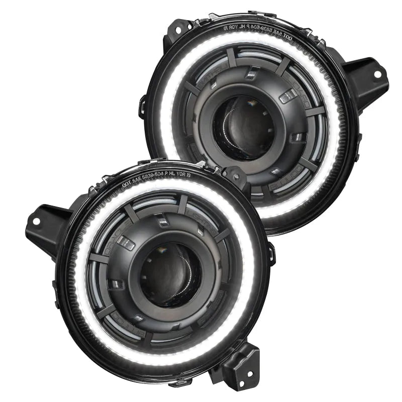 Oracle JL/Gladiator Oculus Bi-LED Headlights | Jeep JK/JL/JT (07-26) (5839-504-B)