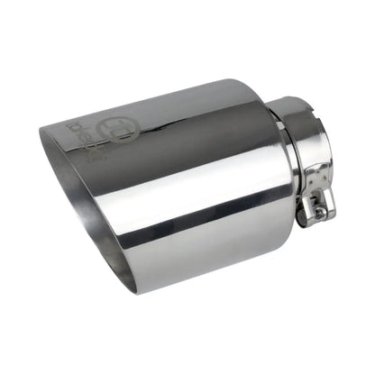 aFe Takeda Universal Exhaust Tip 2-1/2 IN Inlet x 4-1/2 IN Outlet x 7 IN L- Polished