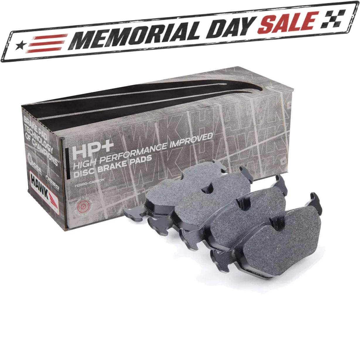Hawk Performance Front Brake Pads | Volkswagen CC (2013–2017) (HB779N.740)