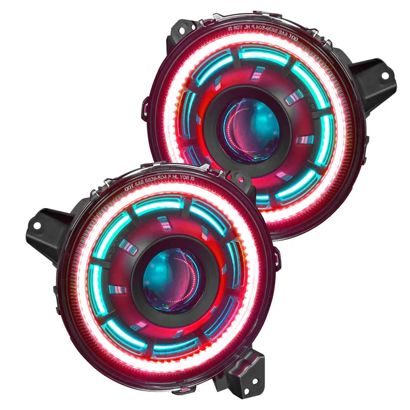 Oracle JL/Gladiator Oculus Bi-LED Headlights | Jeep JK/JL/JT (07-26) (5839-504-B)
