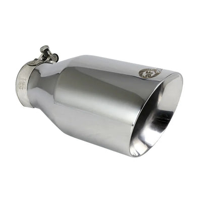 aFe MACH Force-Xp Universal Exhaust Tip 2-1/2 IN Inlet x 4-1/2 IN Outlet x 9 IN L