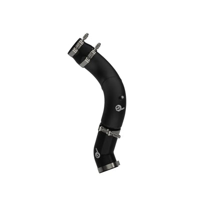 aFe BladeRunner 3-1/2in Aluminum Cold Charge Pipe Black RAM Diesel Trucks 25-26 L6-6.7L (td)