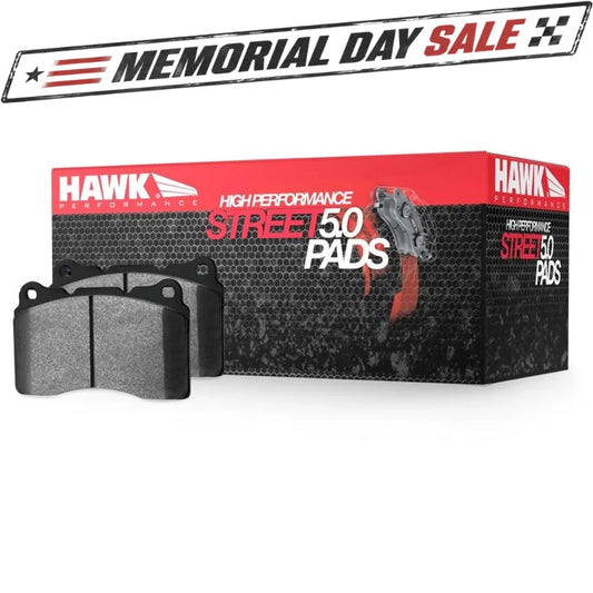 Hawk Performance HPS 5.0 Rear Brake Pads | 2015-2017 Audi A3/A3 Quattro (HB789B.600)
