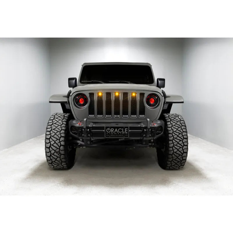 Oracle JL/Gladiator Oculus Bi-LED Headlights | Jeep JK/JL/JT (07-26) (5839-504-B)