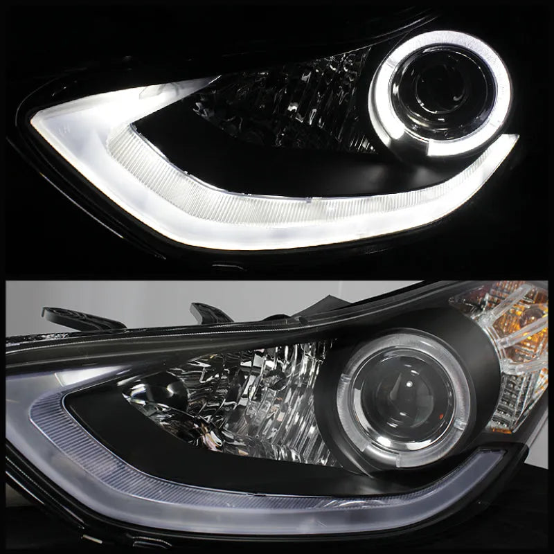 Spyder 11-17 Hyundai Elantra Projector Headlights | OEM (5073662)