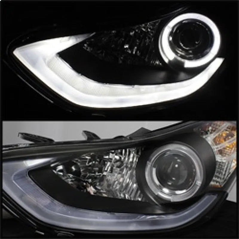 Spyder 11-17 Hyundai Elantra Projector Headlights | OEM (5073662)