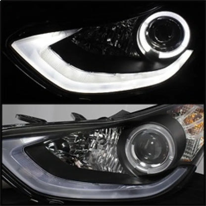 Spyder 11-17 Hyundai Elantra Projector Headlights | OEM (5073662)