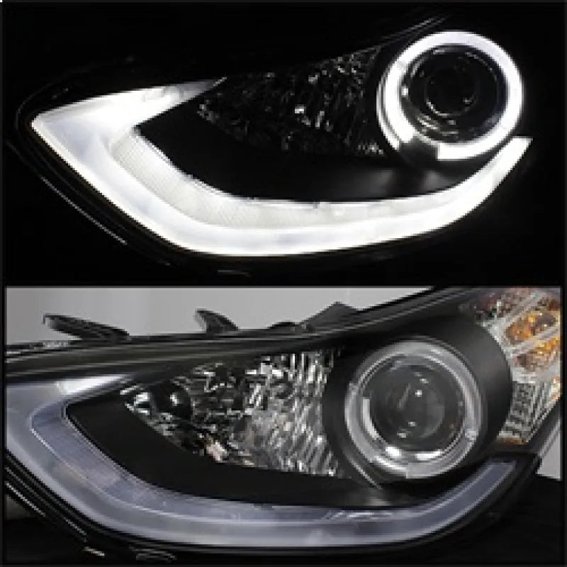 Spyder 11-17 Hyundai Elantra Projector Headlights | OEM (5073662)