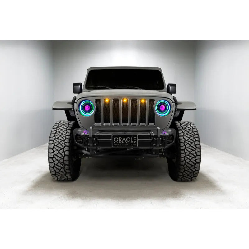 Oracle JL/Gladiator Oculus Bi-LED Headlights | Jeep JK/JL/JT (07-26) (5839-504-B)