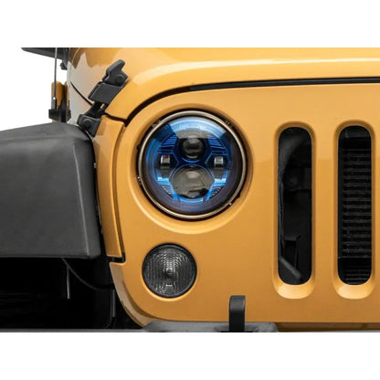 Raxiom 07-18 Jeep Wrangler JK 7-In LED Headlights | Off-Road (J154696)