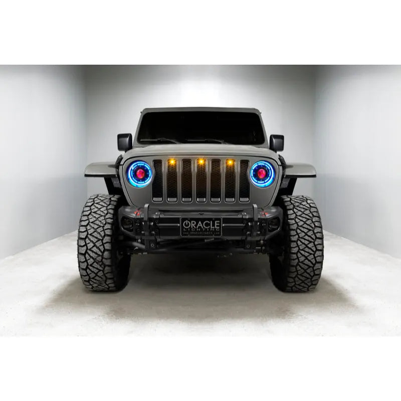 Oracle JL/Gladiator Oculus Bi-LED Headlights | Jeep JK/JL/JT (07-26) (5839-504-B)