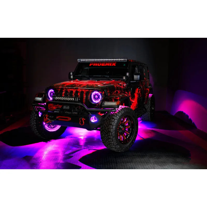 Oracle JL/Gladiator Oculus Bi-LED Headlights | Jeep JK/JL/JT (07-26) (5839-504-B)