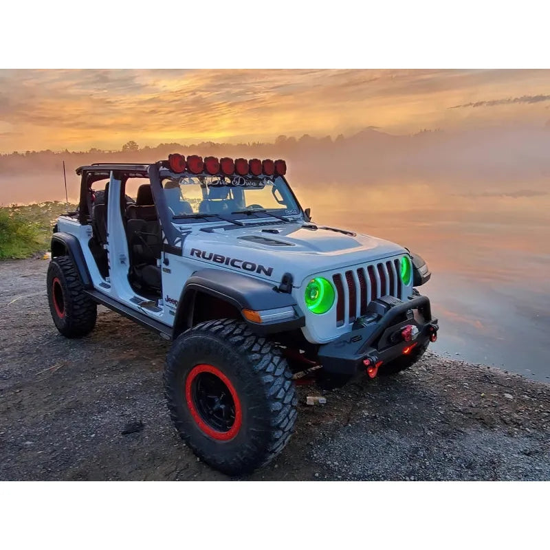 Oracle JL/Gladiator Oculus Bi-LED Headlights | Jeep JK/JL/JT (07-26) (5839-504-B)
