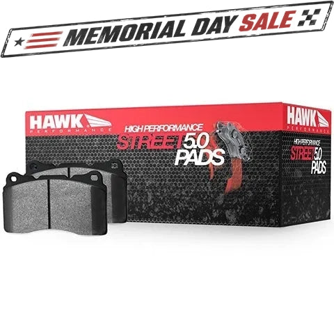 Hawk HPS 5.0 Front Brake Pads | Honda Civic/Acura ILX/RLX (HB875B.666)