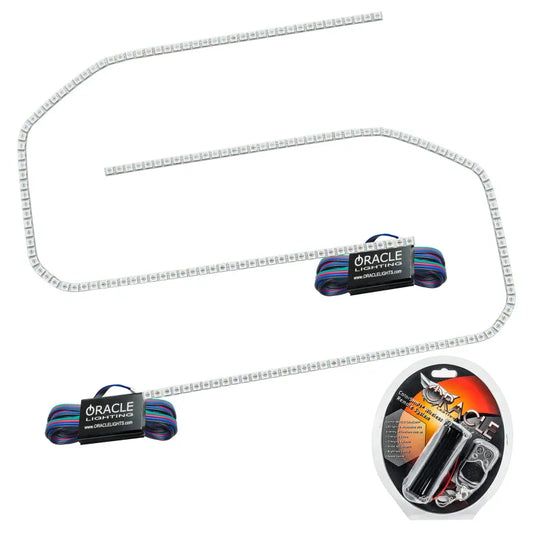 ORACLE Lighting 16-18 GMC Sierra Headlight DRL Upgrade Kit ColorSHIFT | Sierra (14-19) (1320-330)