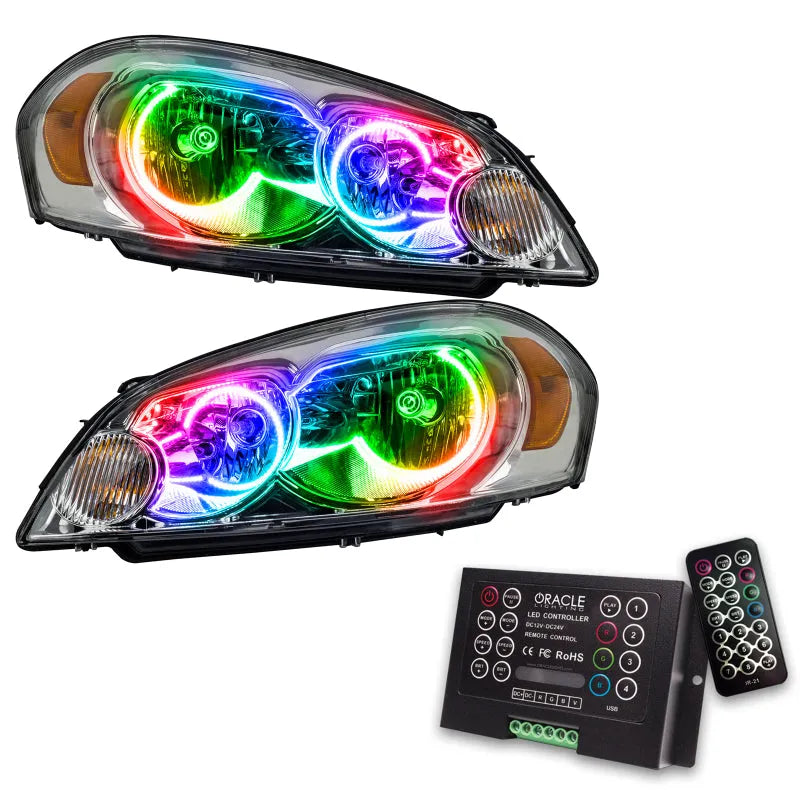 Oracle SMD HL ColorSHIFT 2.0 Controller Headlights | Chevy Impala 06-15, HHR 06-11, Impala Ltd 14-20 (8898-333)