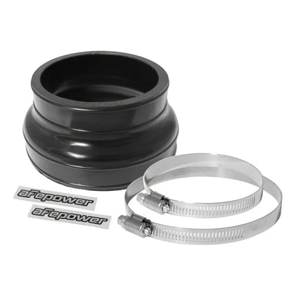 aFe Magnum FORCE CAI Univ. (4-1/4in ID to 3-1/2in ID x 2-1/2in L) Straight Reducing Coupler - Black