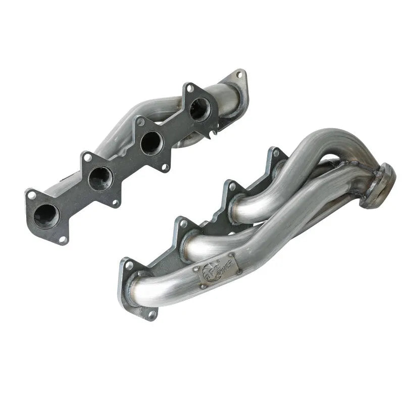 aFe Twisted Steel 409SS Shorty Header | Ford F-150 04-10 (48-43032)
