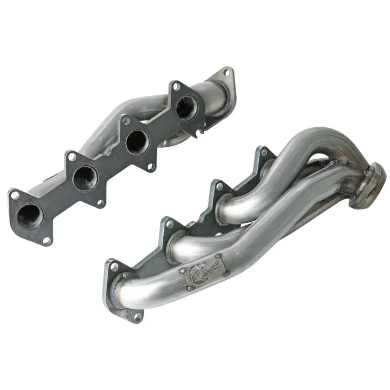 aFe Twisted Steel 409SS Shorty Header | Ford F-150 04-10 (48-43032)
