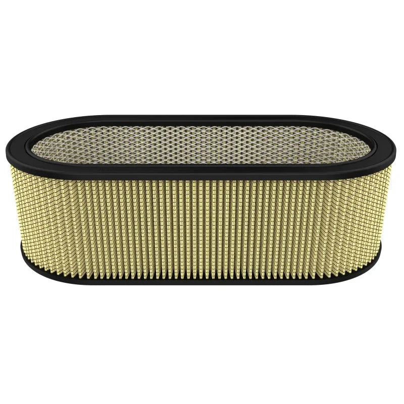 aFe MagnumFLOW Air Filters Round Racing PG7 A/F PG7 Oval Filter (18.13 x 7.25 x 6.0 w/EM)