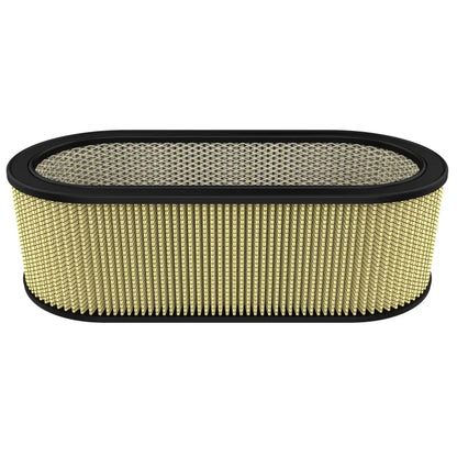 aFe MagnumFLOW Air Filters Round Racing PG7 A/F PG7 Oval Filter (18.13 x 7.25 x 6.0 w/EM)