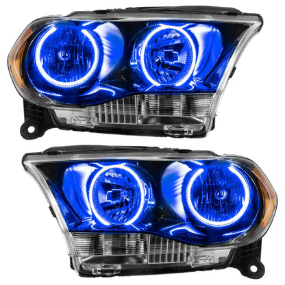 Oracle 11-26 Dodge Durango SMD HL Halogen - Black/Blue | Dodge Durango (11-26) (7102-002)