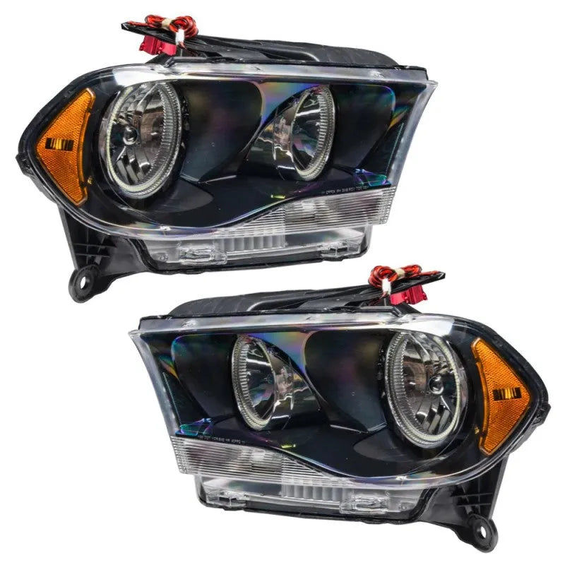Oracle 11-26 Dodge Durango SMD HL Halogen - Black/Blue | Dodge Durango (11-26) (7102-002)