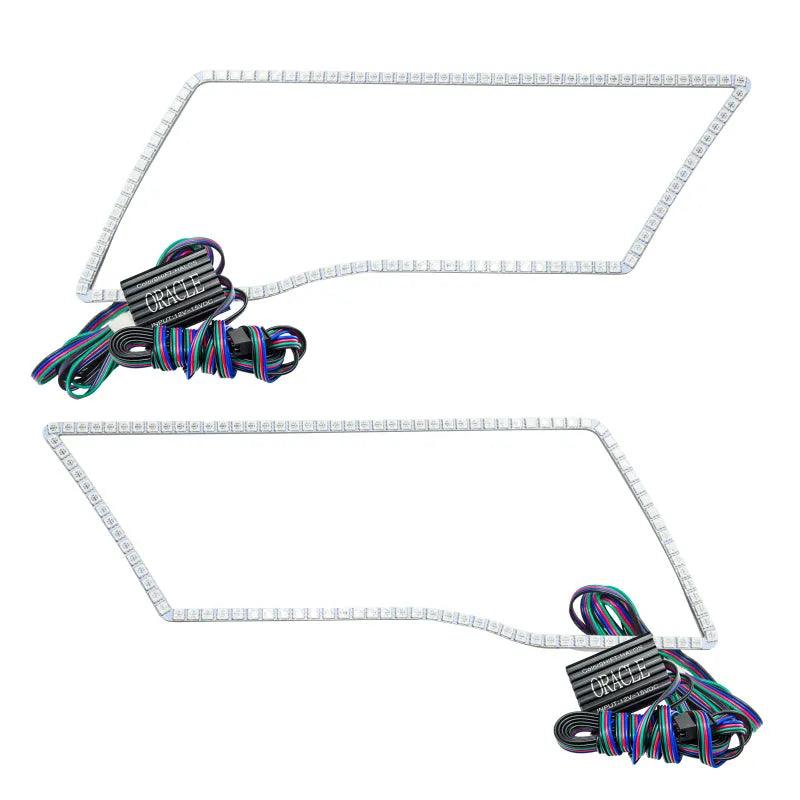 Oracle LED Headlight D&S Halo Kit | Dodge Ram 09-18, 03-26 Chevy Express/Silverado (2250-504)