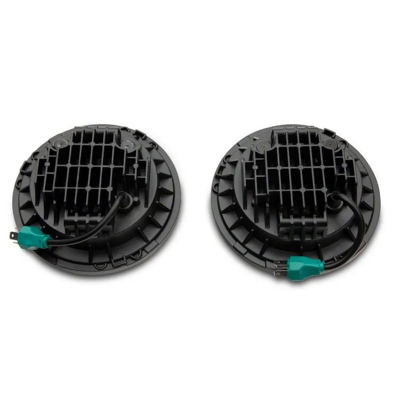 Raxiom 07-18 Jeep Wrangler JK 7-In LED Headlights | F&R (J154697)
