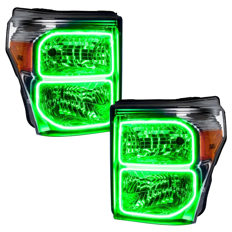 Oracle 11-16 Ford F250/350 LED HL ColorSHIFT w/o Controller | Ford F-250/350 (2011-16) (8158-334)