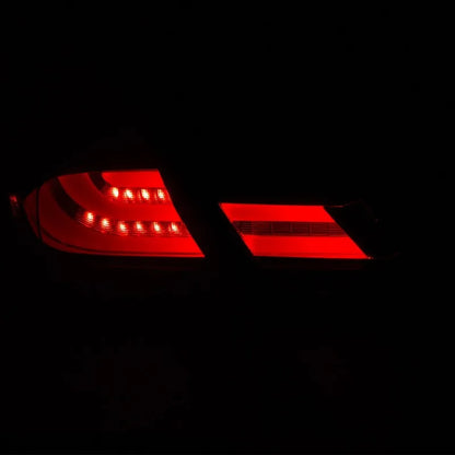 Anzo 13-15 Civic LED Taillights Black | Honda Civic IX (321323)