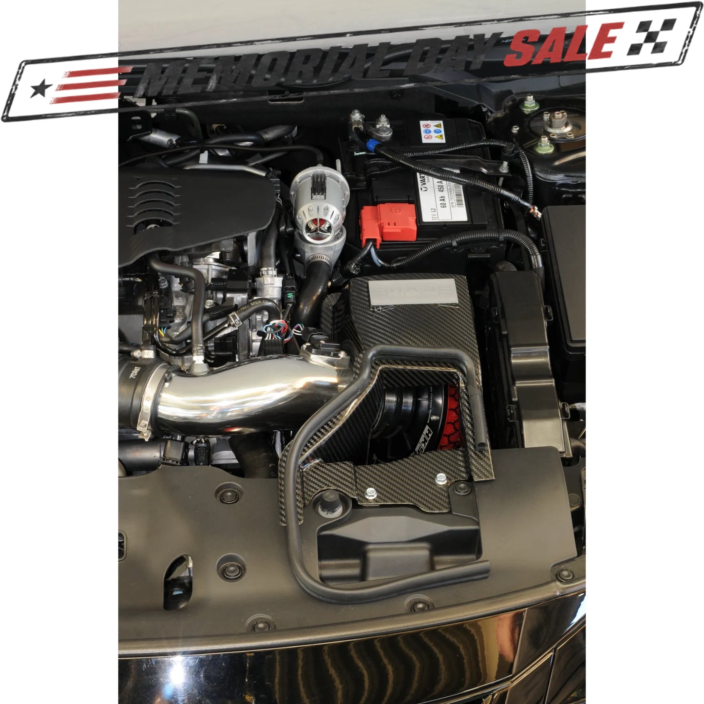 HKS DryCarbon Full Cold Air Intake Kit w/ AFR | Honda Civic Type R FK8 (17-21) (70026-AH006)